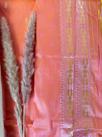 Premium Semi Banasari Silk Butta Border (Saree Code - S02)