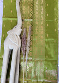 Premium Semi Banasari Silk with Butta Border (Saree Code - S07