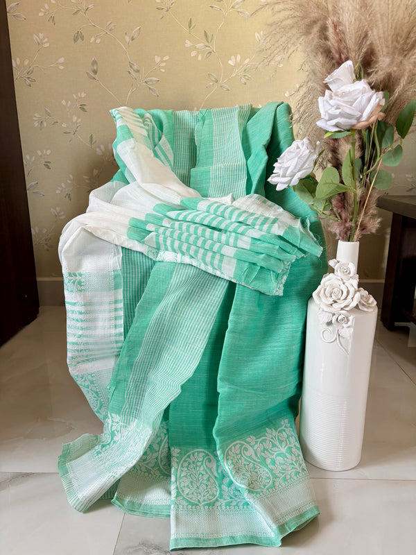 Premium Lenin Saree (Saree Code - S12)