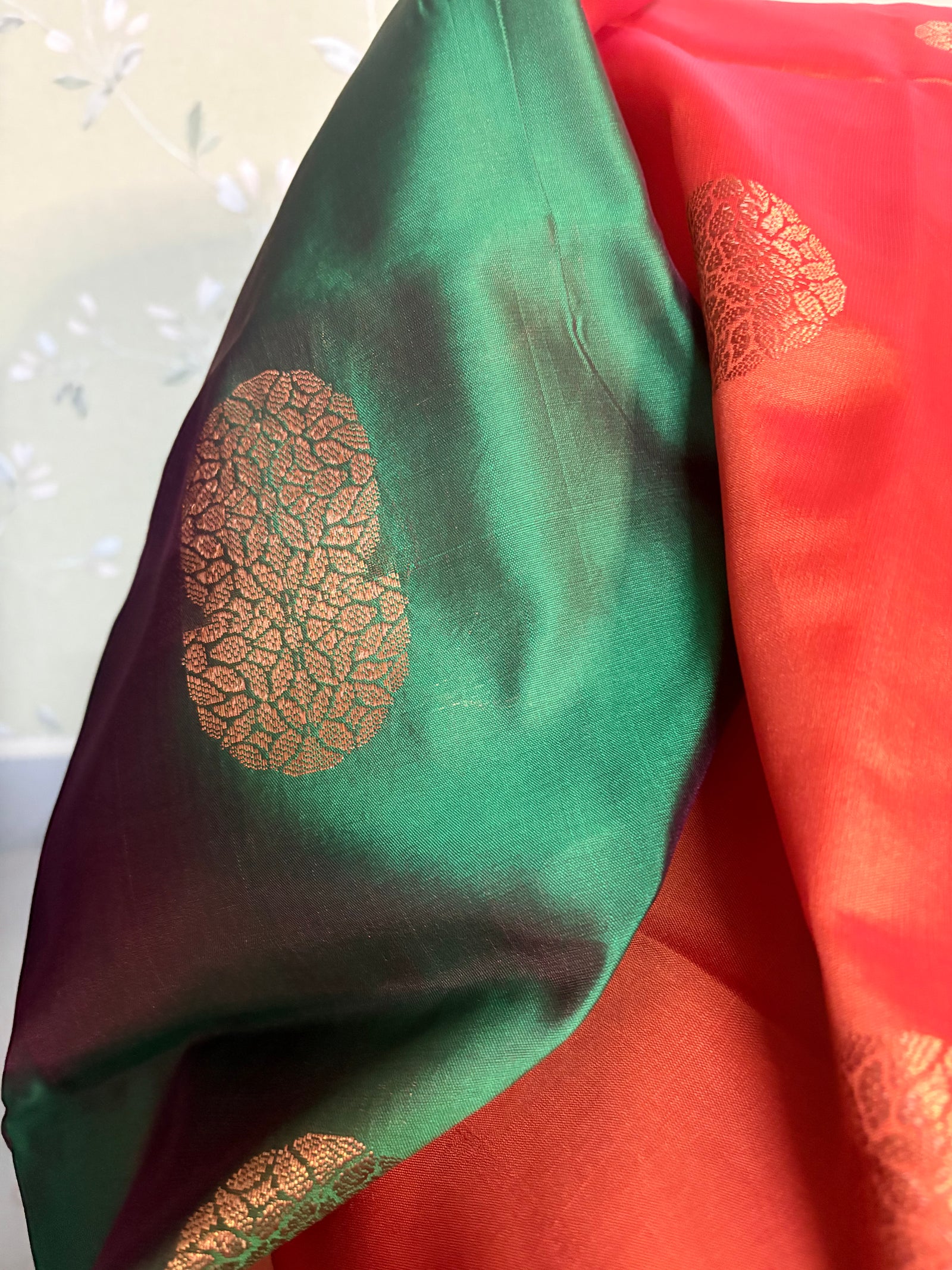 Premium Cotton Silk Plain Saree with Border (Saree Code-S17)