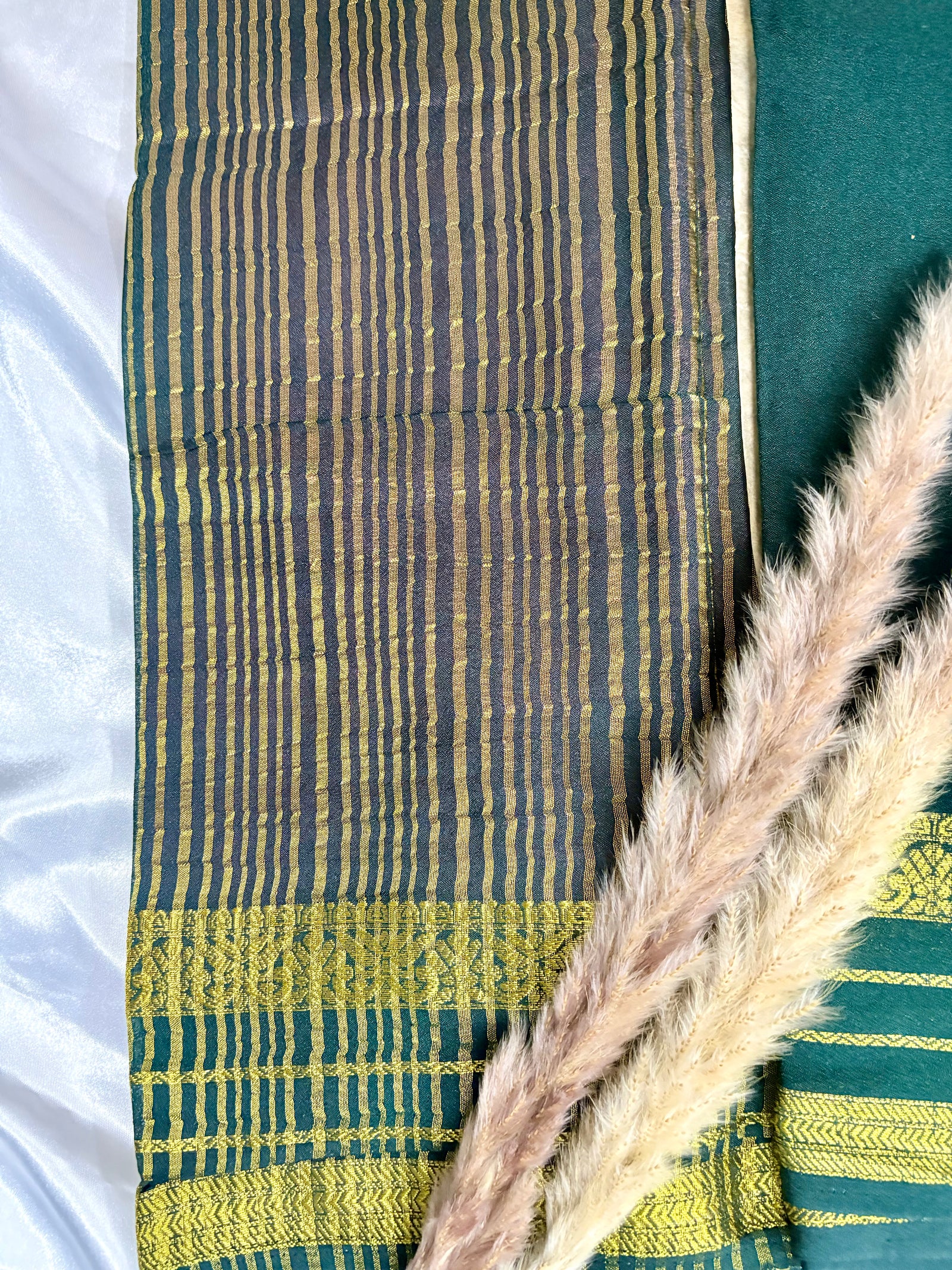 Premium Crepe Mysore Silk Saree (Saree Code-32)