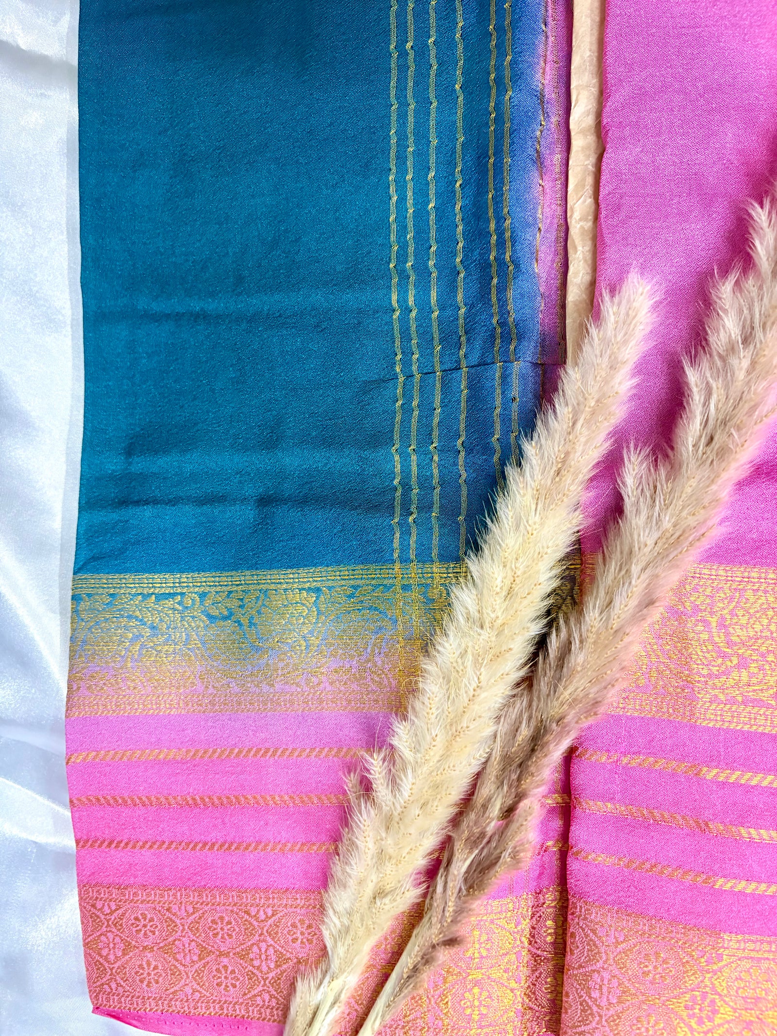 Premium Crepe Mysore Silk Saree (Saree Code-34)
