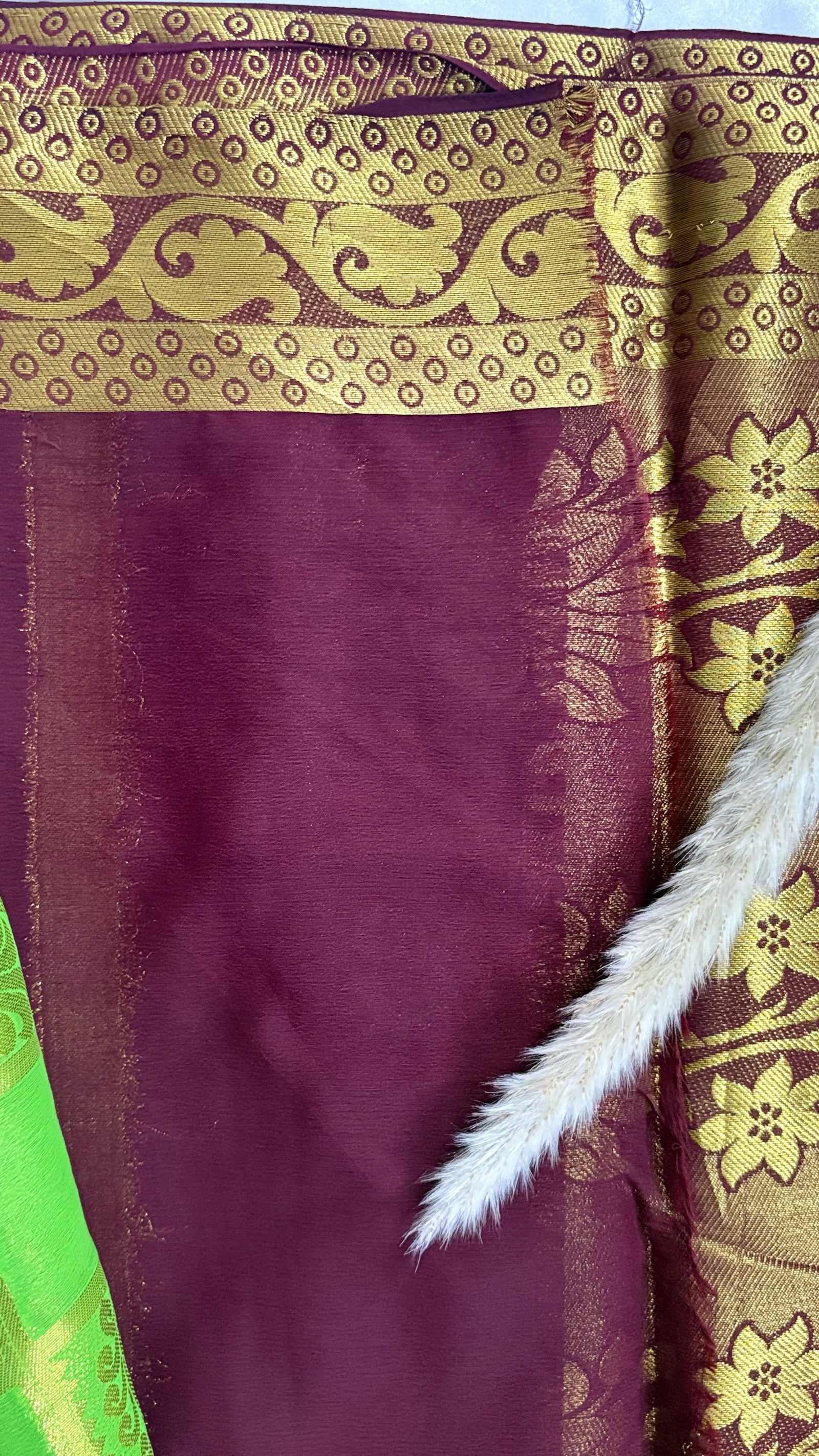 Premium Crepe Mysore Silk Saree (Saree Code-38)