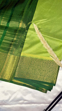Premium Crepe Mysore Silk Chiffon Saree (Saree Code-s45)
