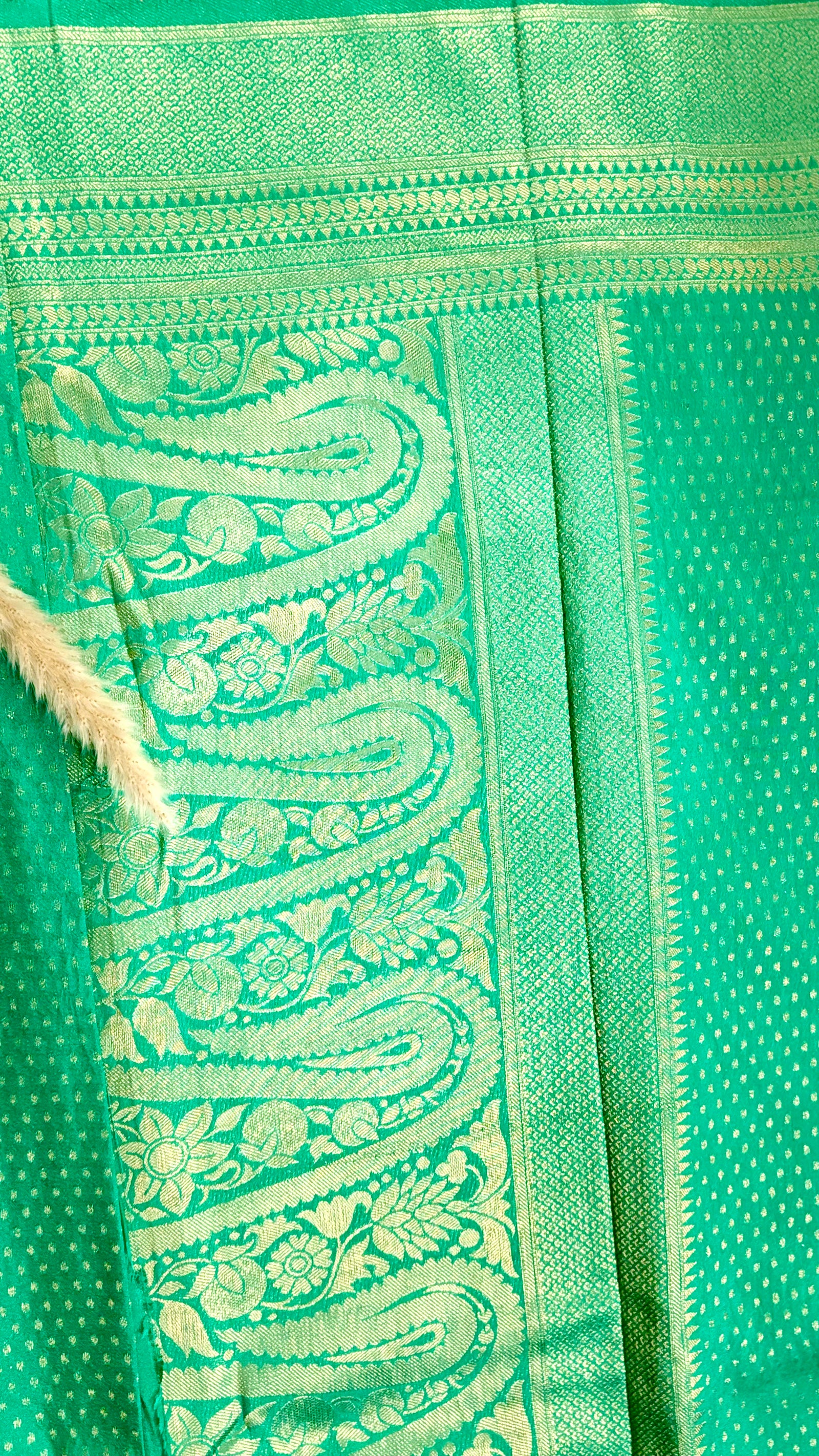 Premium Semi Banarasi Georgette Saree (Saree Code-49)