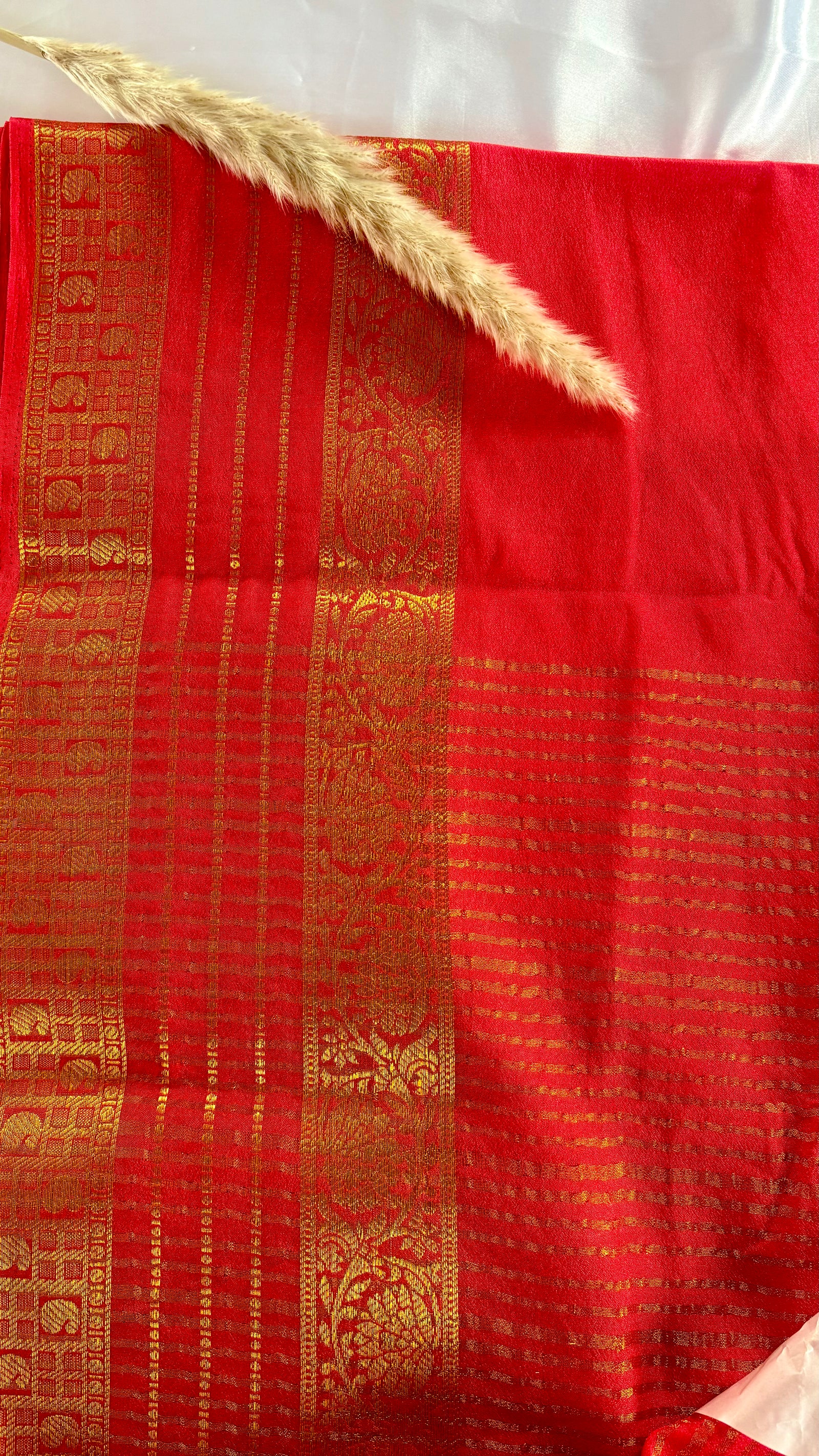 Premium Crepe Mysore Silk Saree  (Saree Code-54)